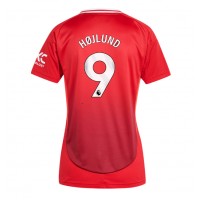 Manchester United Rasmus Hojlund #9 Kotipaita Naiset 2024-25 Lyhythihainen